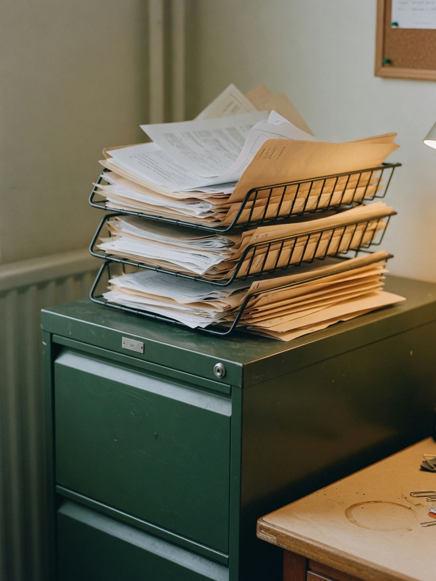 A person ticking boxes with a pen on a paper approval checklist